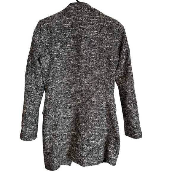 Zara Tweed Overcoat Size S - Picture 3 of 4